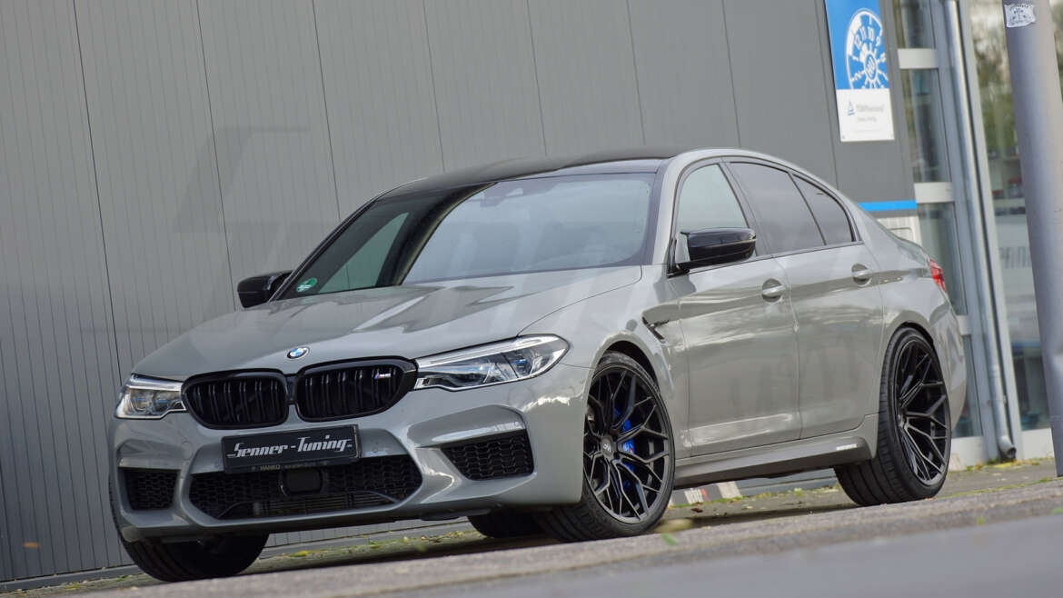 Projekt F90: 21″ Wheelforce HE.1-FF & KW V4 High-Performance Setup