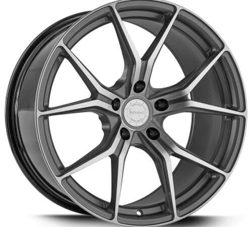 Barracuda Inferno 19" Alufelgen Mercedes Benz A35 AMG W177 - Higloss Gunmetal Polished