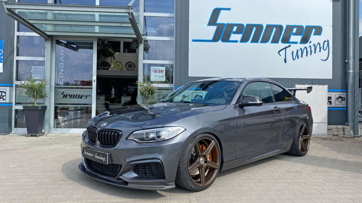 Projekt F22 Coupé: 400 PS, Carbon-Aerodynamik & MB-Design KV1 Setup