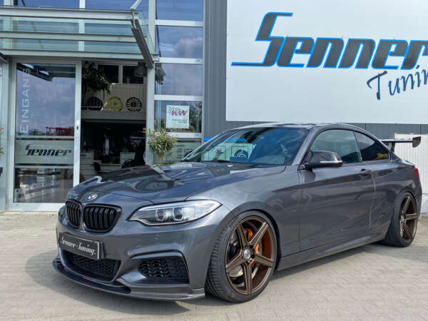 Projekt F22 Coupé: 400 PS, Carbon-Aerodynamik & MB-Design KV1 Setup
