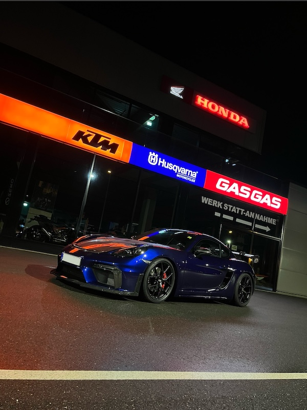 Porsche 718 Cayman GTS – KW – BBS – Akrapovic