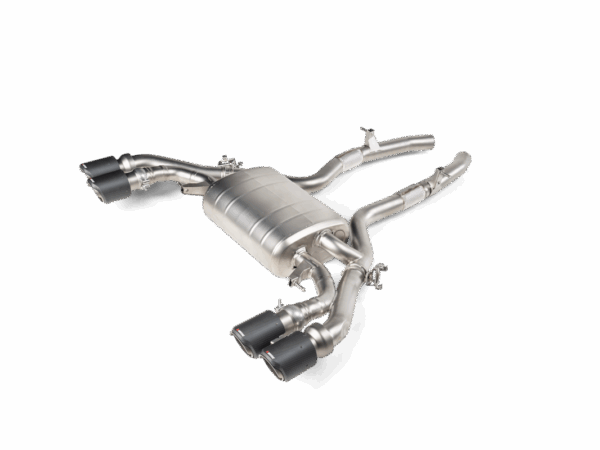 Akrapovic Slip-On Line Titanium Auspuffsystem für BMW X3M F97