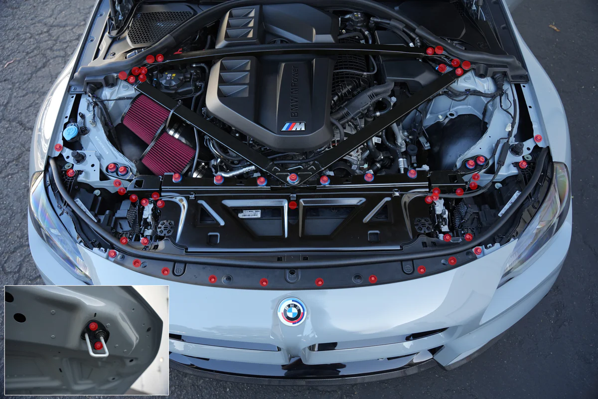 Downstar Deluxe Dress Up Hardware Kit Motorraum Schrauben für BMW M2 G87 – Bild 5